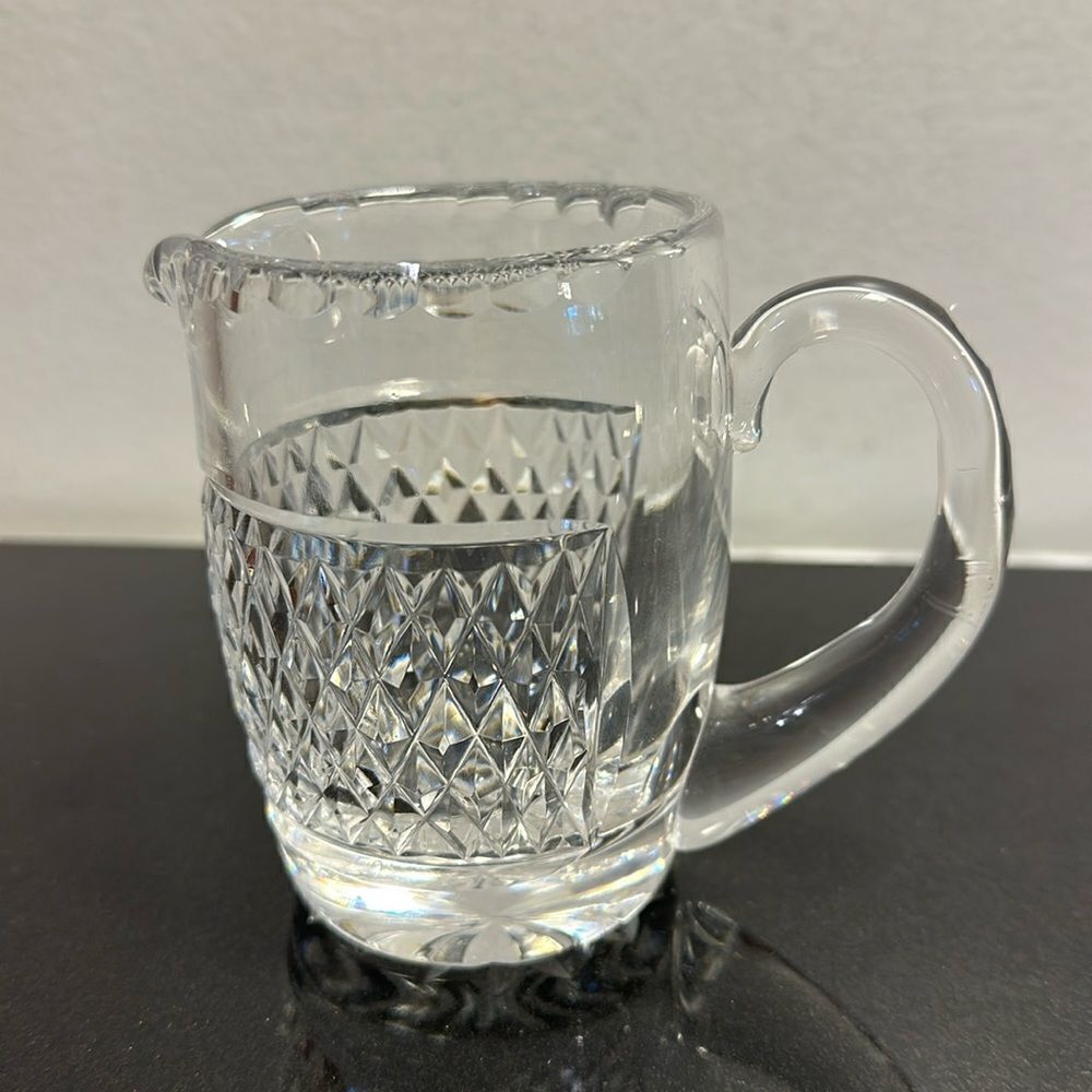 Waterford  small Cara pitcher acid stamp vintage